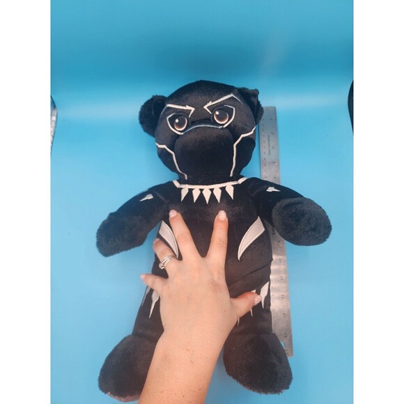 Build-A-Bear Workshop Marvel Black Panther T'Challa Plush Avengers Edition - Picture 6 of 6